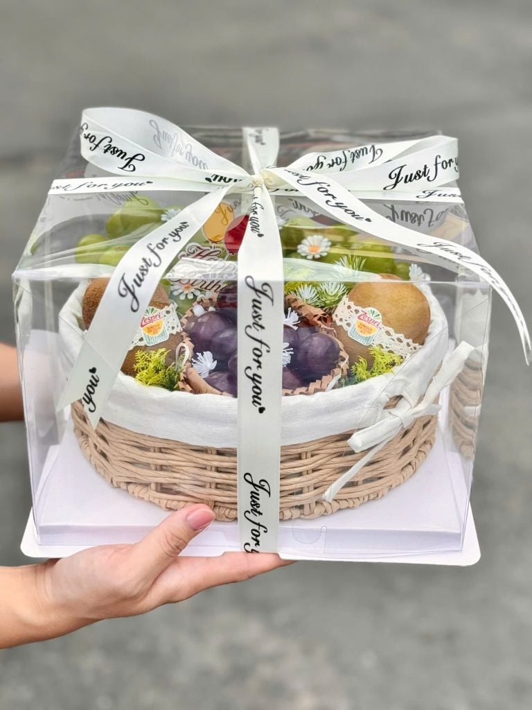 Set Quà Trái Cây Sinh Nhật - Set Quà Bánh Kem Cao Cấp
