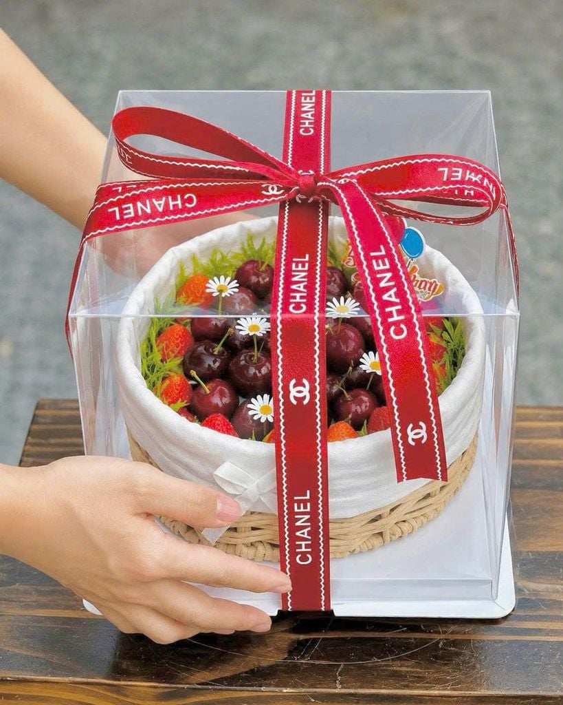 Set Quà Trái Cây Sinh Nhật - Set Quà Bánh Kem Tinh Tế