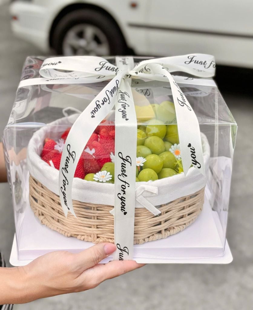 Set Quà Trái Cây Sinh Nhật - Set Quà Bánh Kem Ý Nghĩa