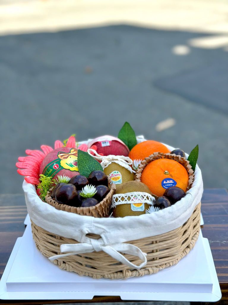 Set Quà Trái Cây Sinh Nhật - Set Quà Bánh Kem Đặc Biệt