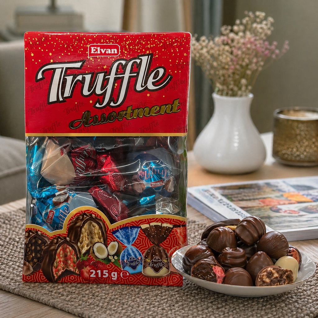 Kẹo Socola Cốm Truffle Assortment - 215G