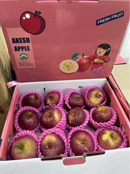 Táo Mật Nhật Akesu - Thùng 3kg