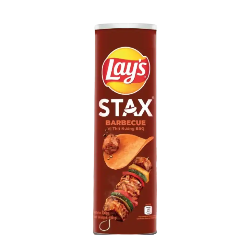 Snack Khoai Tây Đủ Vị Lay's Stax - 100g