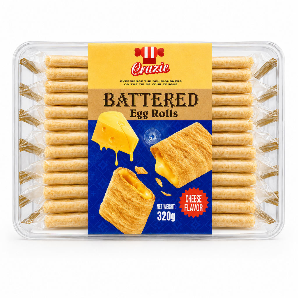 Bánh Quế Cuộn Battered Cruzie Kem - 320G