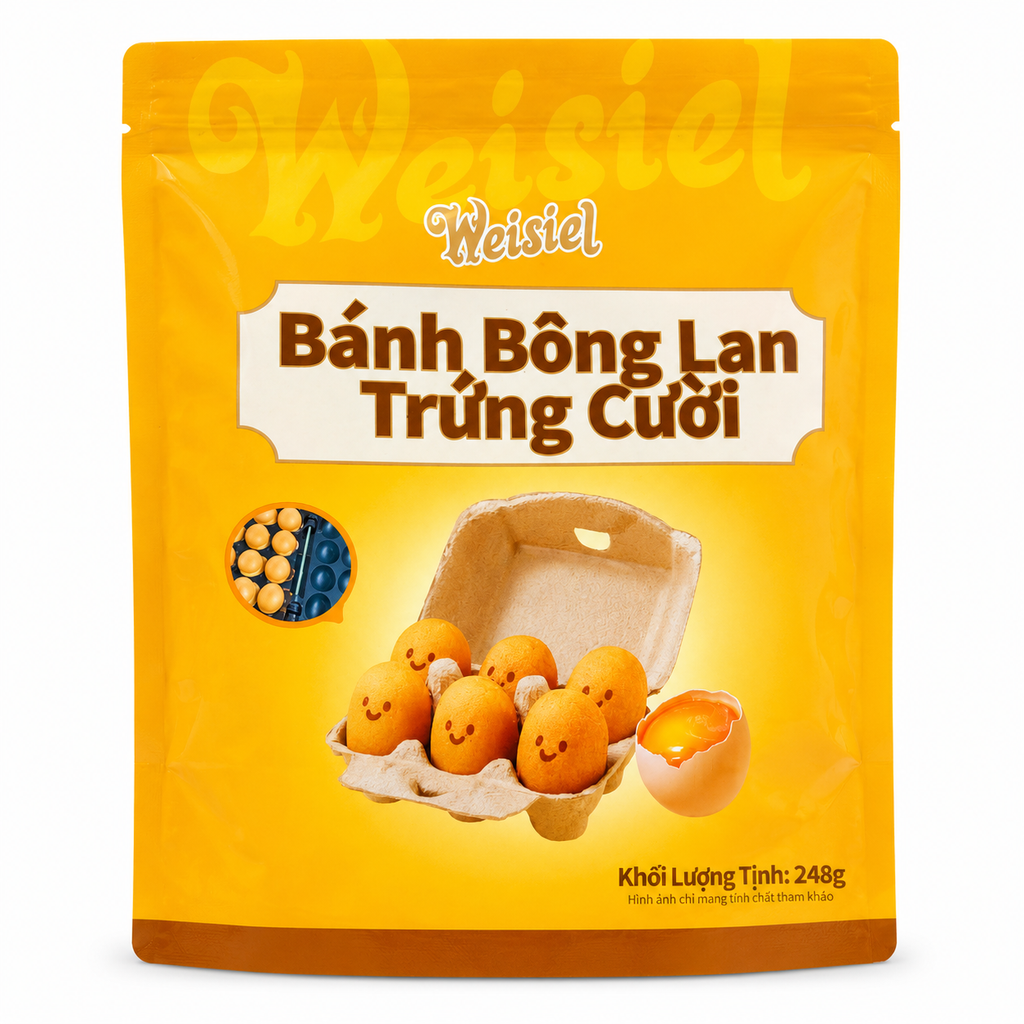 Bánh Bông Lan Trứng Gà Tươi - Gói 248g