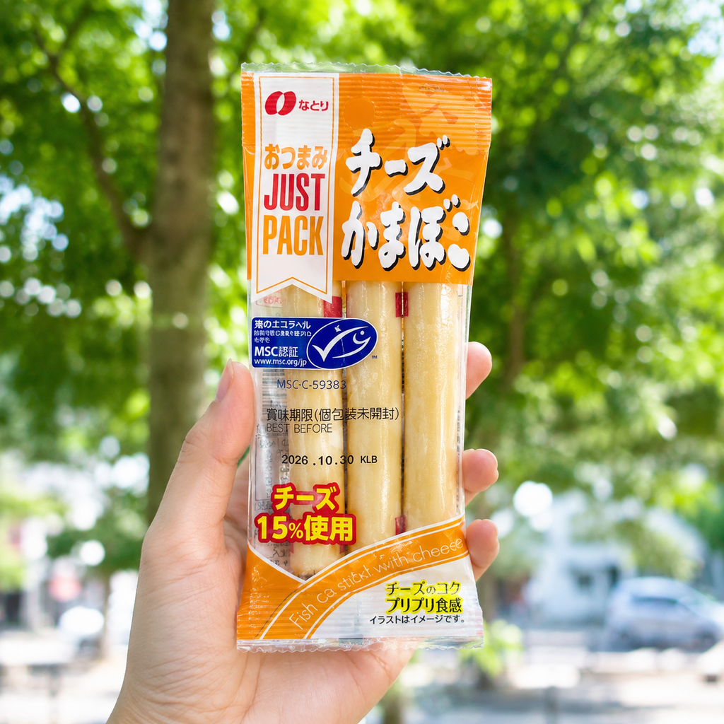 Xúc Xích Cá Phô Mai Natori Nhật Bản - Gói 36g