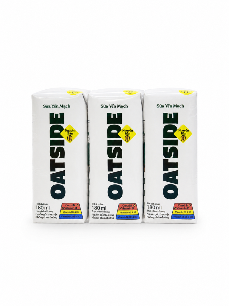 Sữa Yến Mạch Oatside  - Lốc 3 hộp x 180ml