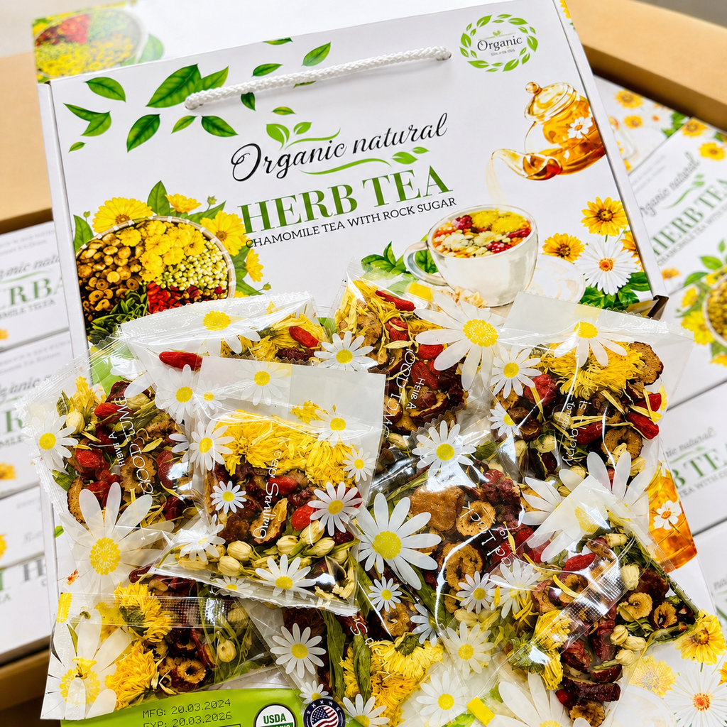 Trà Hoa Cúc Dưỡng Nhan Herb Tea Organic - 330g
