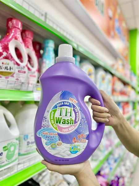 Nước Giặt Xả TH Wash - 3.8L