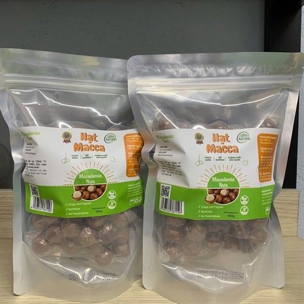Hạt Macca Hưng Phát – Bịch 500g