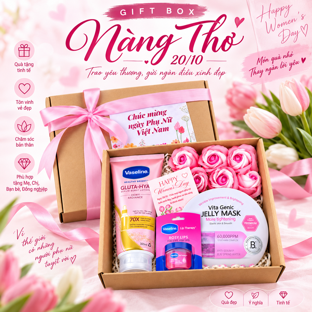 Gift Box Nàng Thơ 20/10