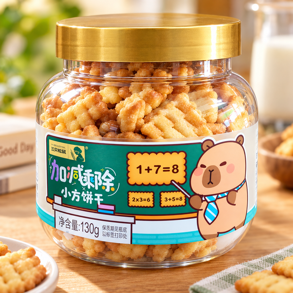 Bánh Quy Sữa Ngũ Cốc Pamiriter - Hộp 130g