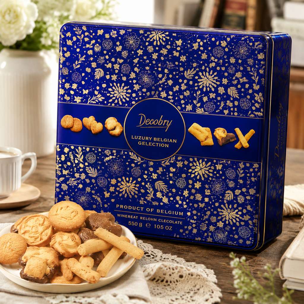Bánh Quy Bơ Hộp Thiếc Desobry Luxury Bỉ - 300g
