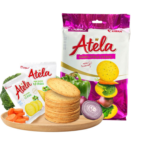 Bánh Atela Vị Rau Cao Cấp – 228g