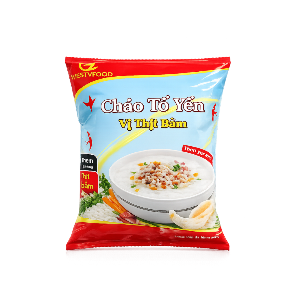 Cháo Tổ Yến Vị Thịt Bằm - 50g
