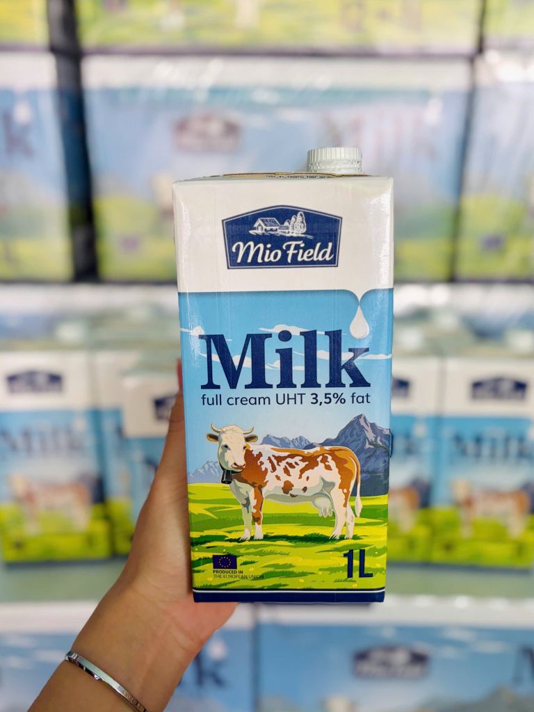 Sữa Tươi Nguyên Chất Tiệt Trùng Ba Lan Mio Field - 1 Lít