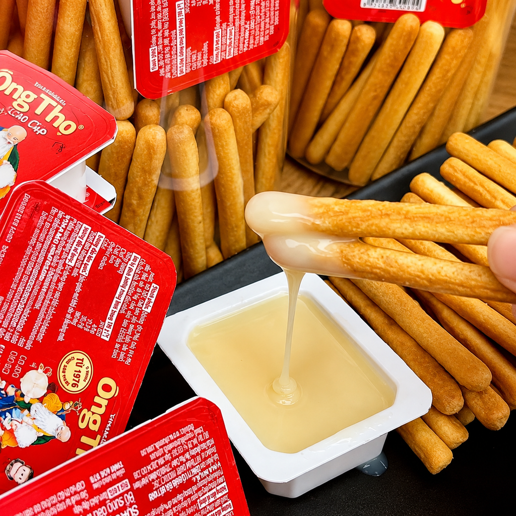 Bánh Quy Đũa Chấm Sữa Gia Hưng - 500g