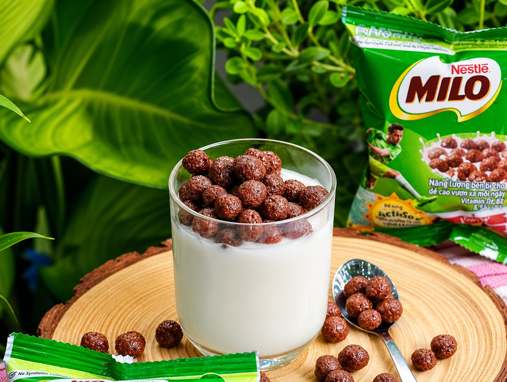 Snack Ngũ Cốc Milo Thái - Lốc 12 Gói