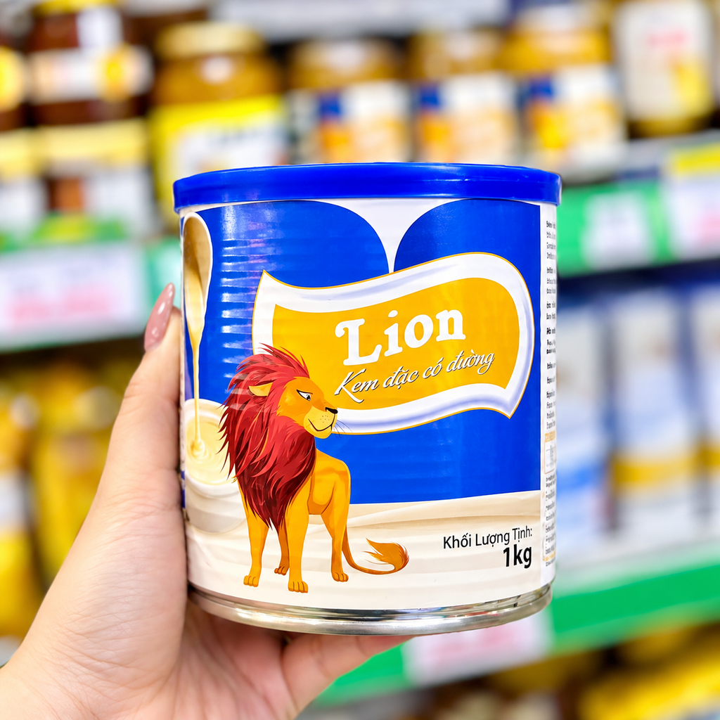 Sữa Kem Đặc Có Đường LION - 1kg