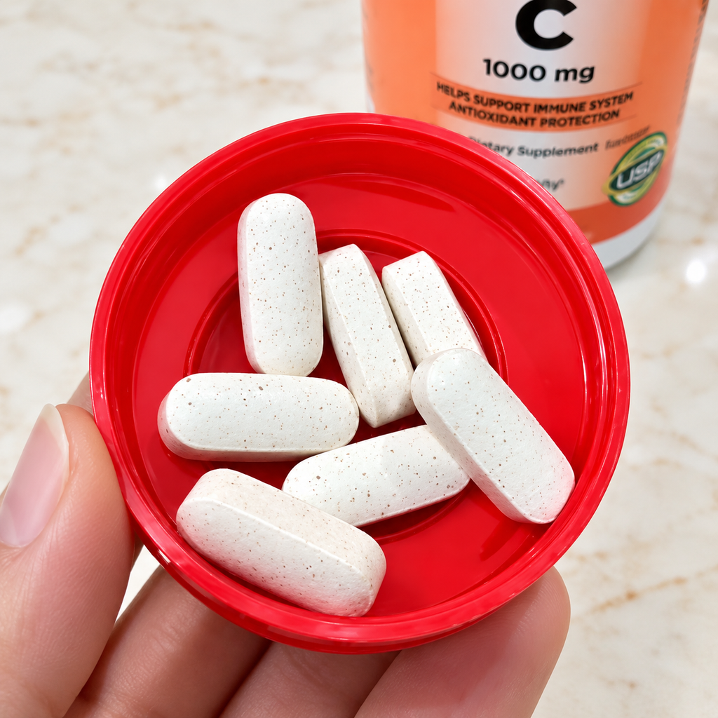 Viên Uống Vitamin C 1000mg Kirkland - 500 Viên