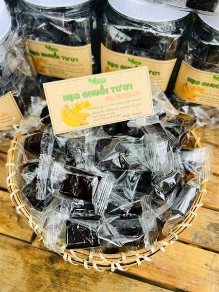 Kẹo Chuối Tươi Đặc Sản  - Gói 500g