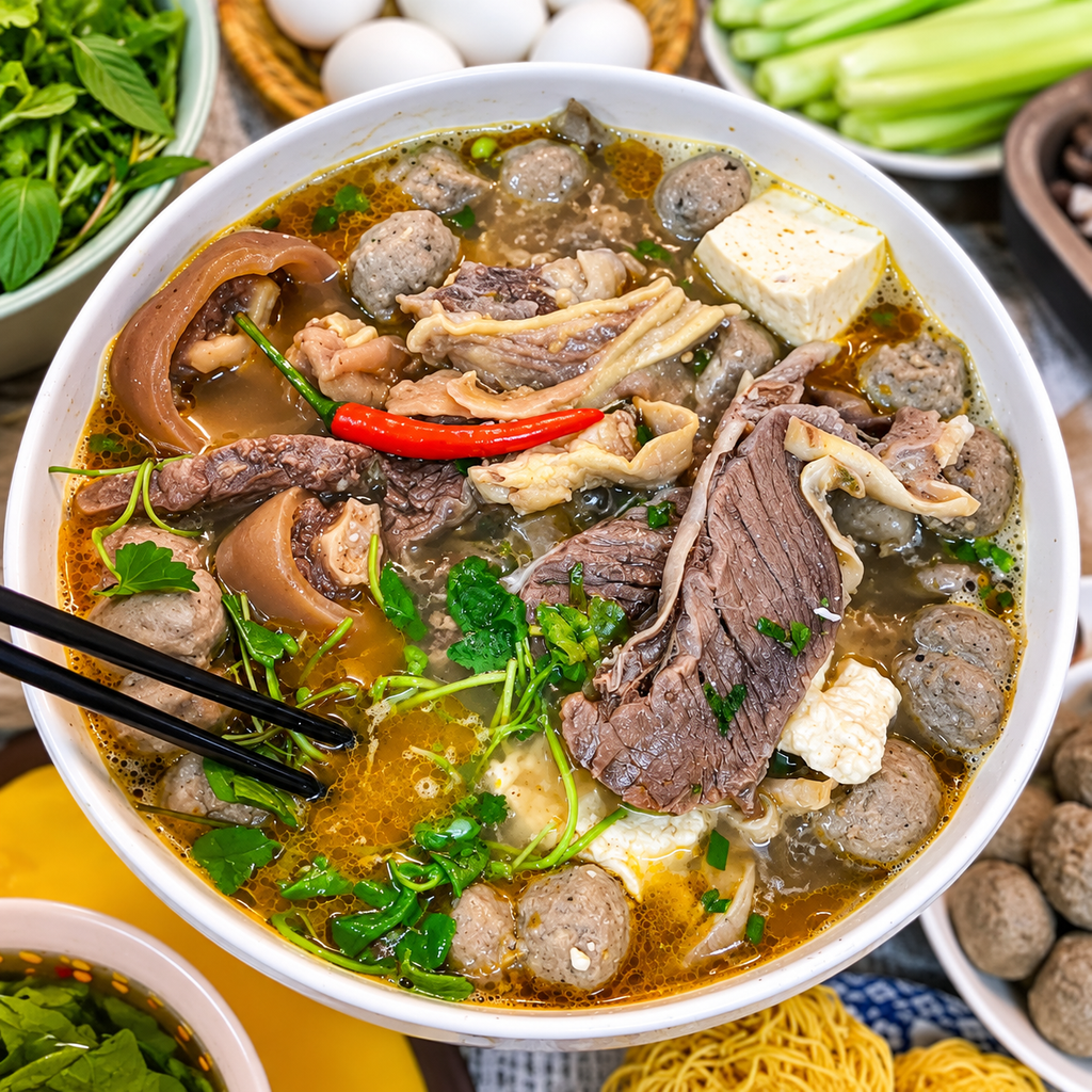 Bắp Bò Shink Thái Mỏng - 500g