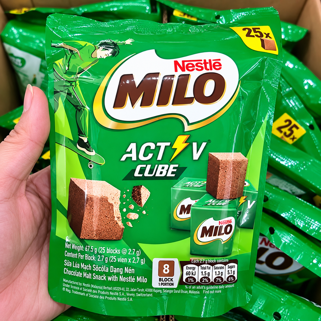 KitKat Milo Cube - Gói 25 Viên