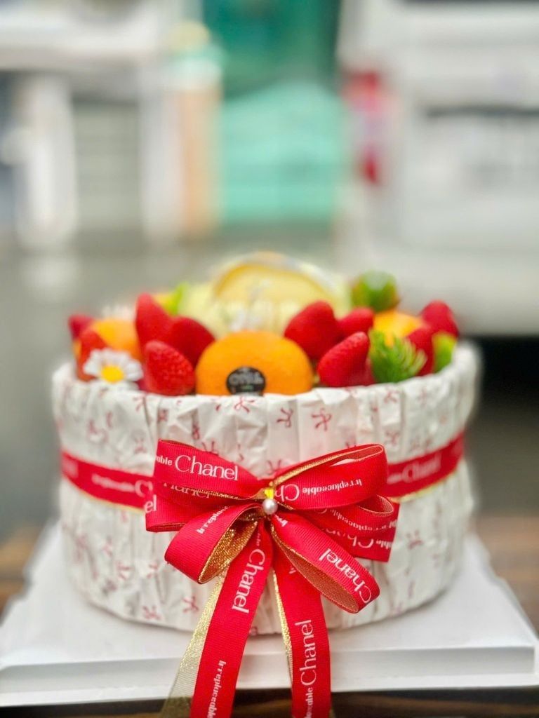 Set Quà Tặng Nàng 14/2 – Set Bánh Kem Trái Cây Ngọt Ngào