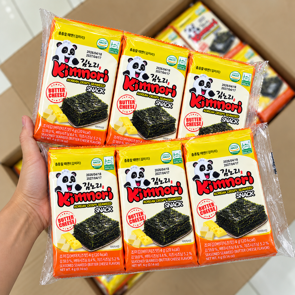 Snack Rong Biển Ăn Liền Komnori - Lốc 3 Gói