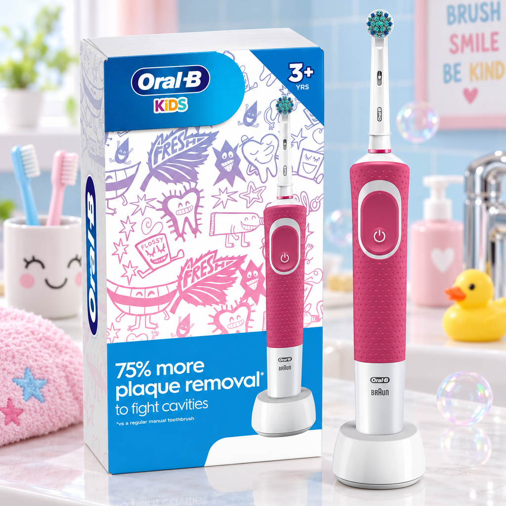 Bàn Chải Điện Oral-B Em Bé 3 Tuổi+