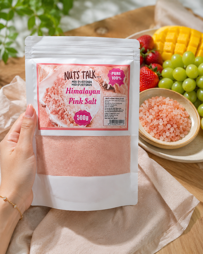 Túi Muối Hồng Himalaya Pink Salt - 500g