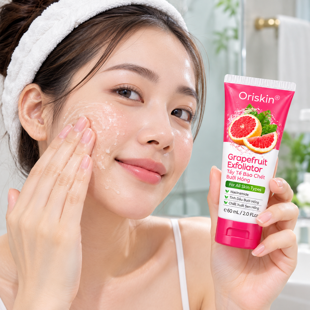 Gel Tẩy Tế Bào Chết Bưởi Hồng Oriskin - 60ml