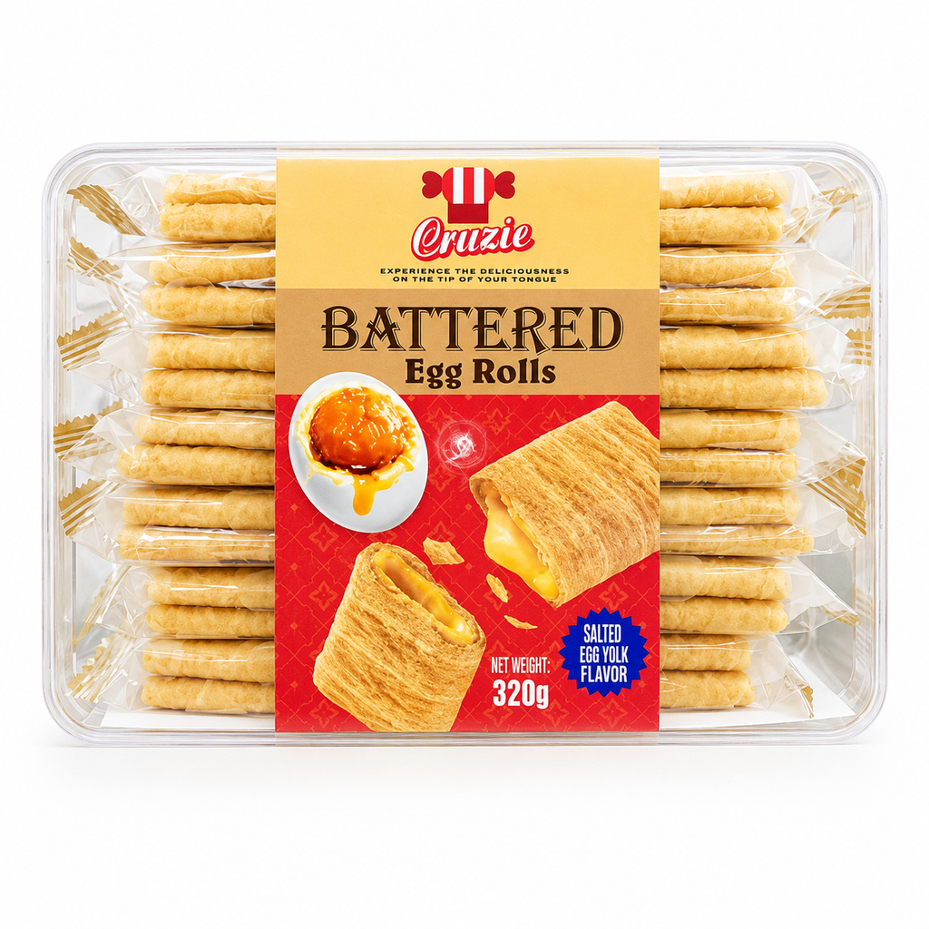 Bánh Quế Cuộn Battered Cruzie Kem - 320G