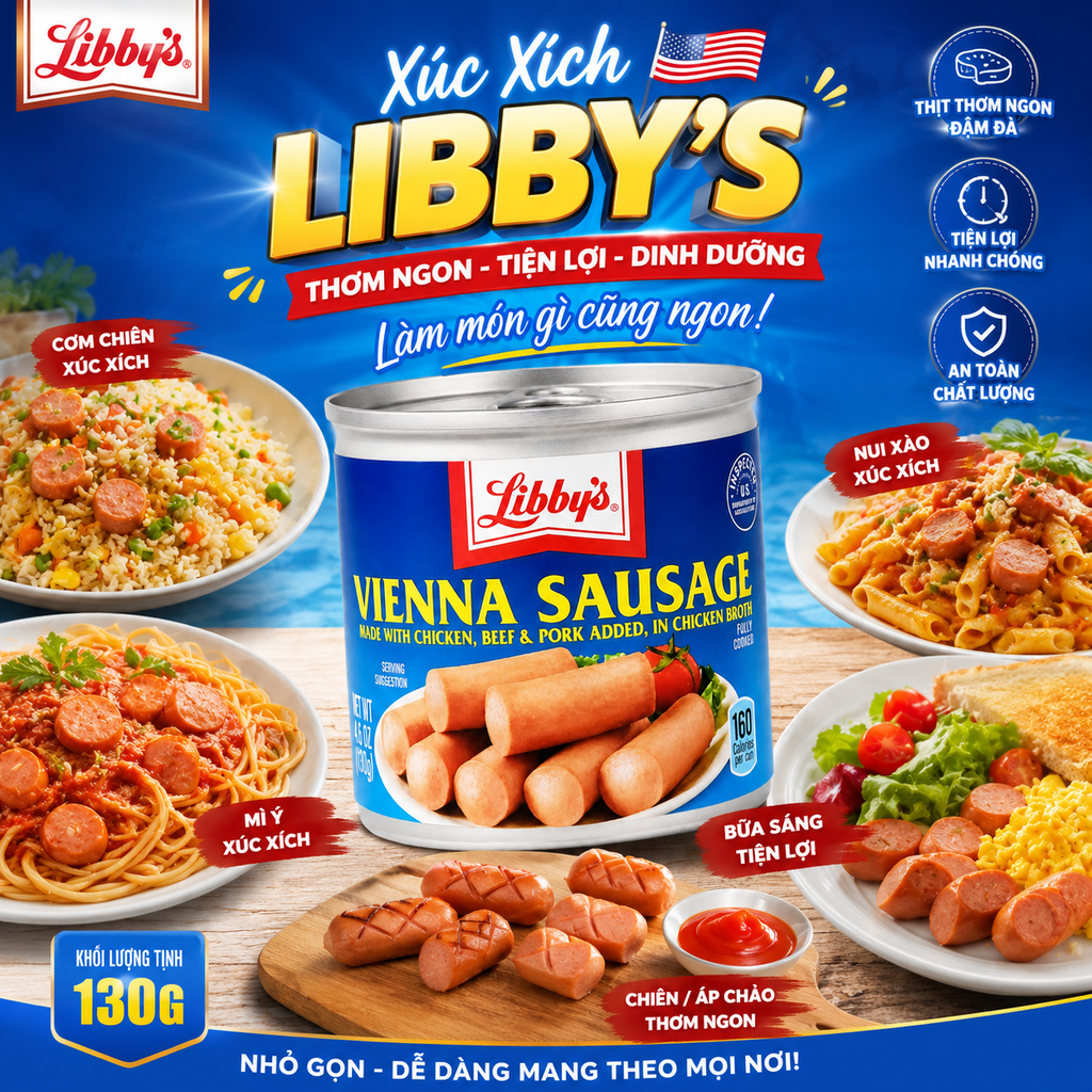 Xúc Xích Libby's Mỹ - 130g