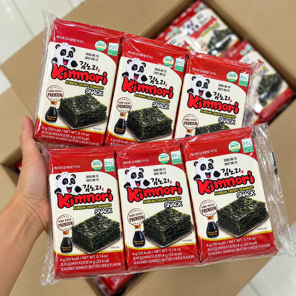 Snack Rong Biển Ăn Liền Komnori - Lốc 3 Gói