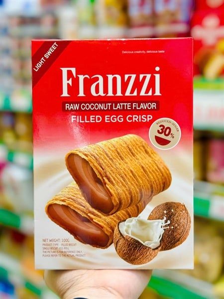 Bánh Cuộn Trứng Giòn Franzzi- 100g