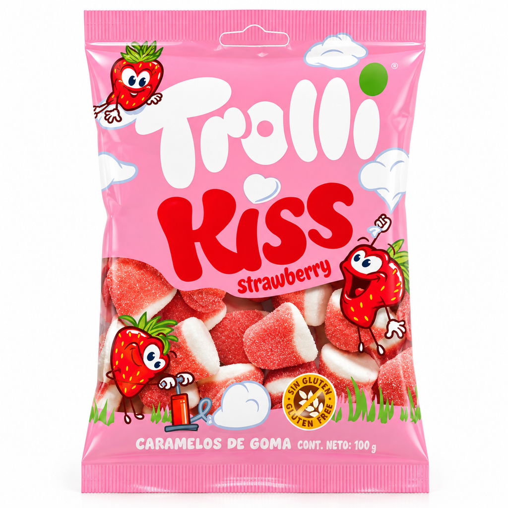 Kẹo Dẻo Trolli Cao Cấp - Gói 100g