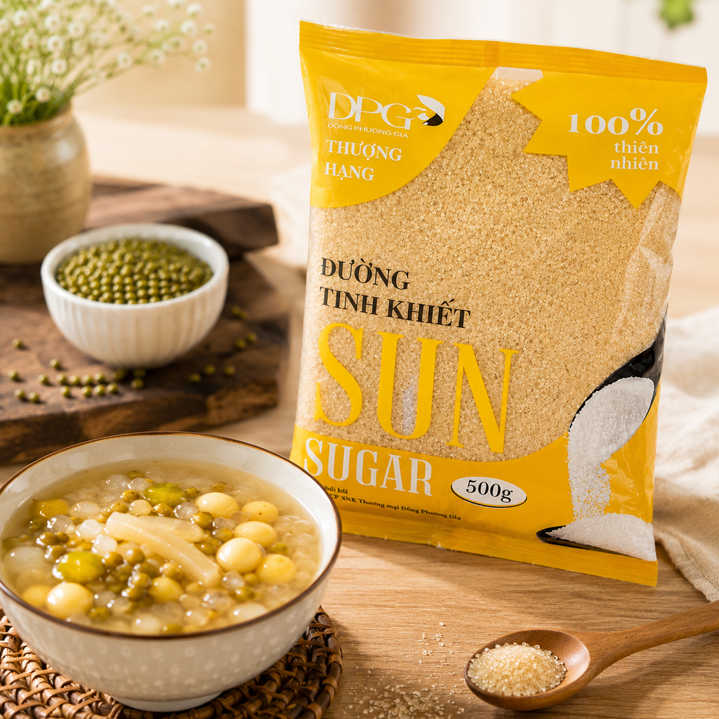 Đường Vàng Tinh Khiết Sun - 1Kg