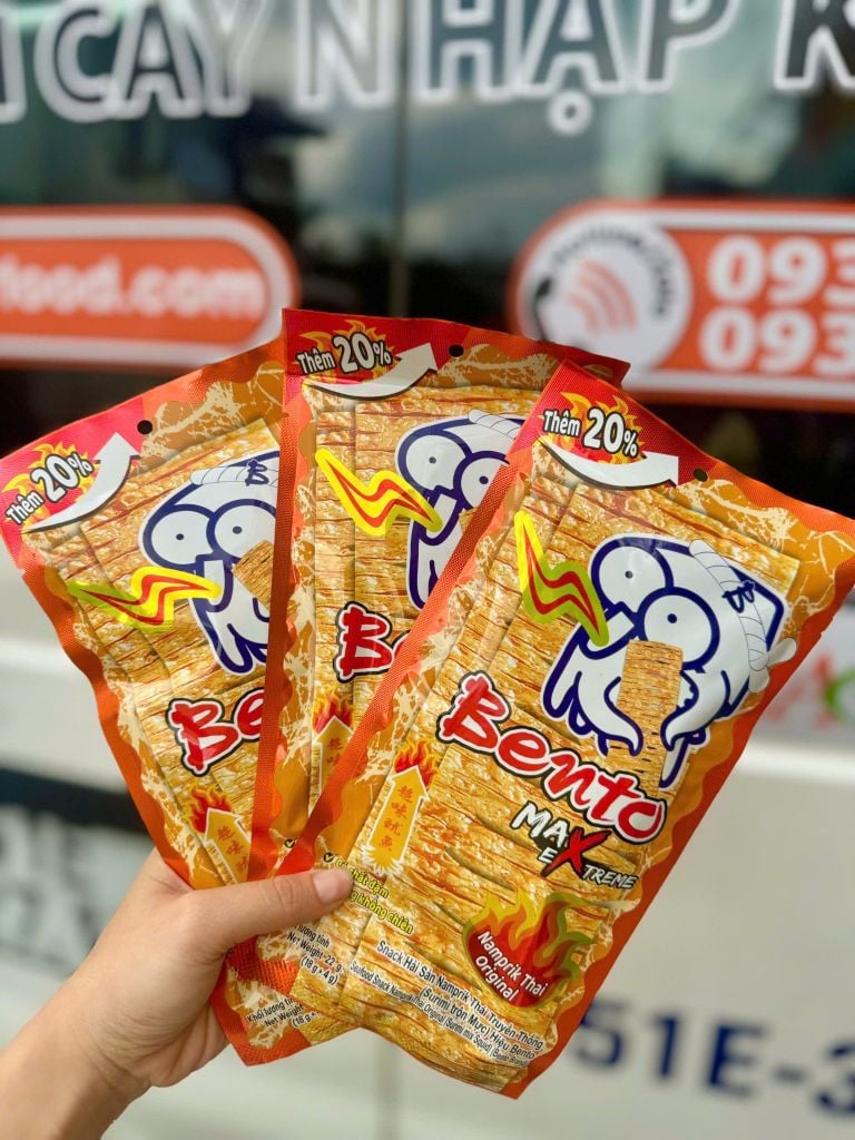 Snack Mực Bento Thái Lan - 18g