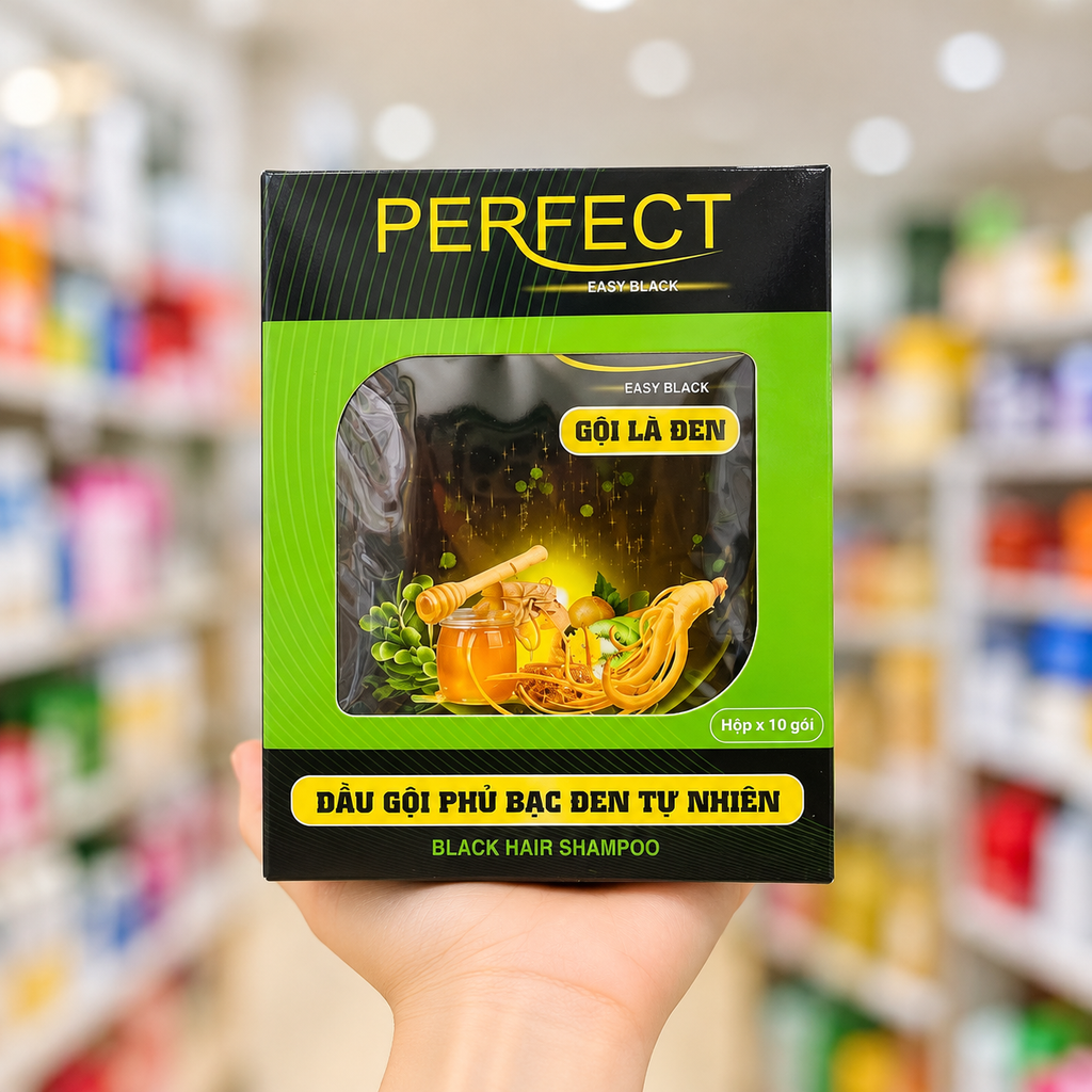 Gói Dầu Phủ Bạc Perfect Easy Black - Gói