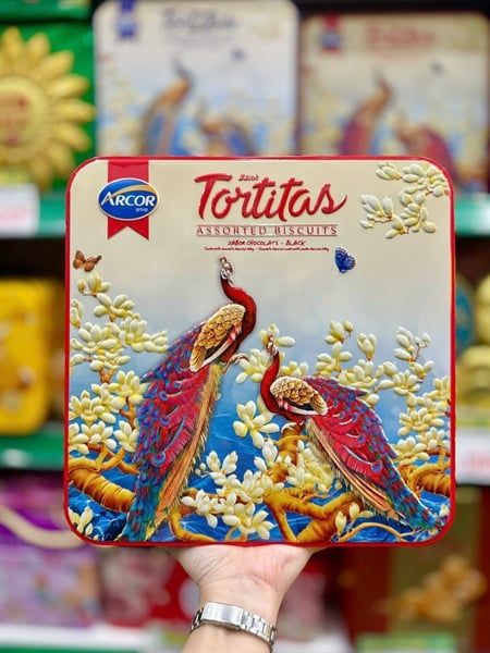 Bánh Quy Tortitas Arcor Con Công - 415g