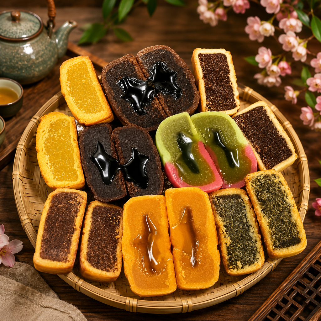 Xách Bánh Trung Thu Bát Vị Yue Xiang Jia Li - 388g