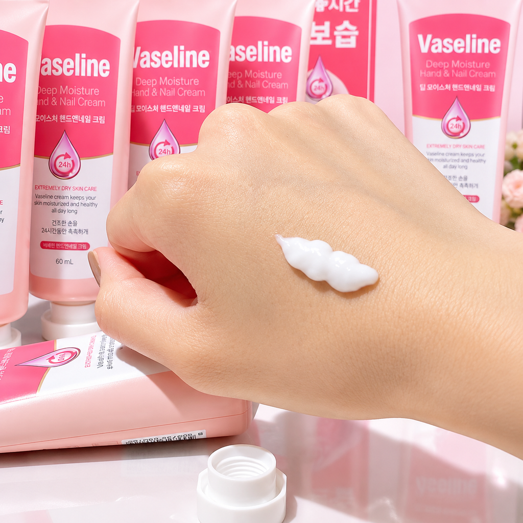 Kem Dưỡng Da Tay & Móng Cấp Ẩm Da Vaseline 24H
