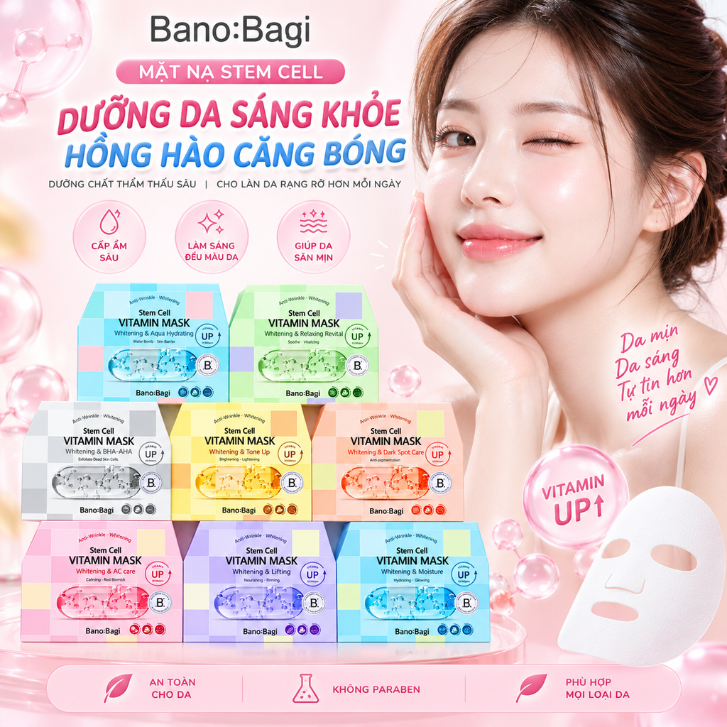 Mặt Nạ Banobagi Stem Cell - 1 Miếng