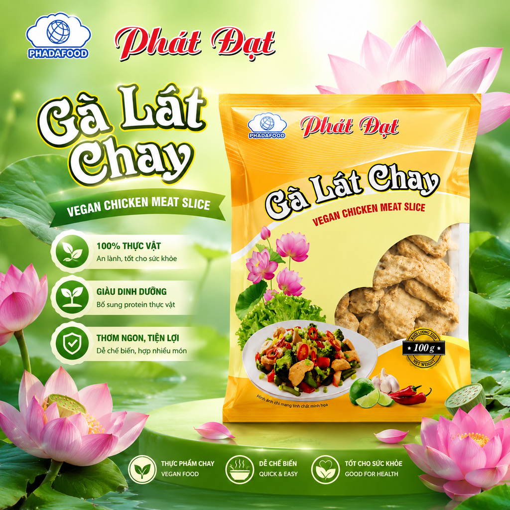 Gà Lát Chay Phát Đạt - 100g