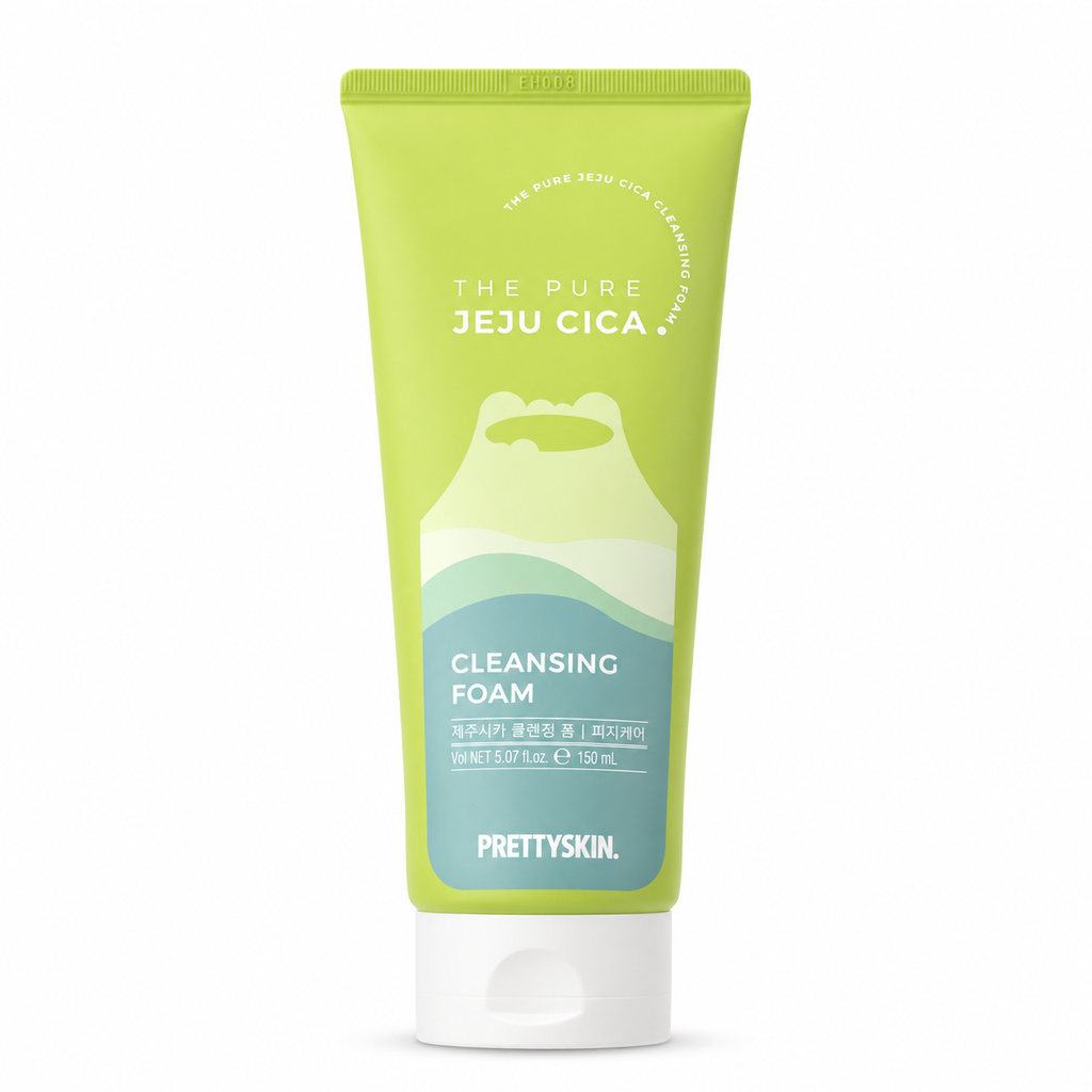 Sữa Rửa Mặt Rau Má Pretty Skin Jeju Cica - 150ml