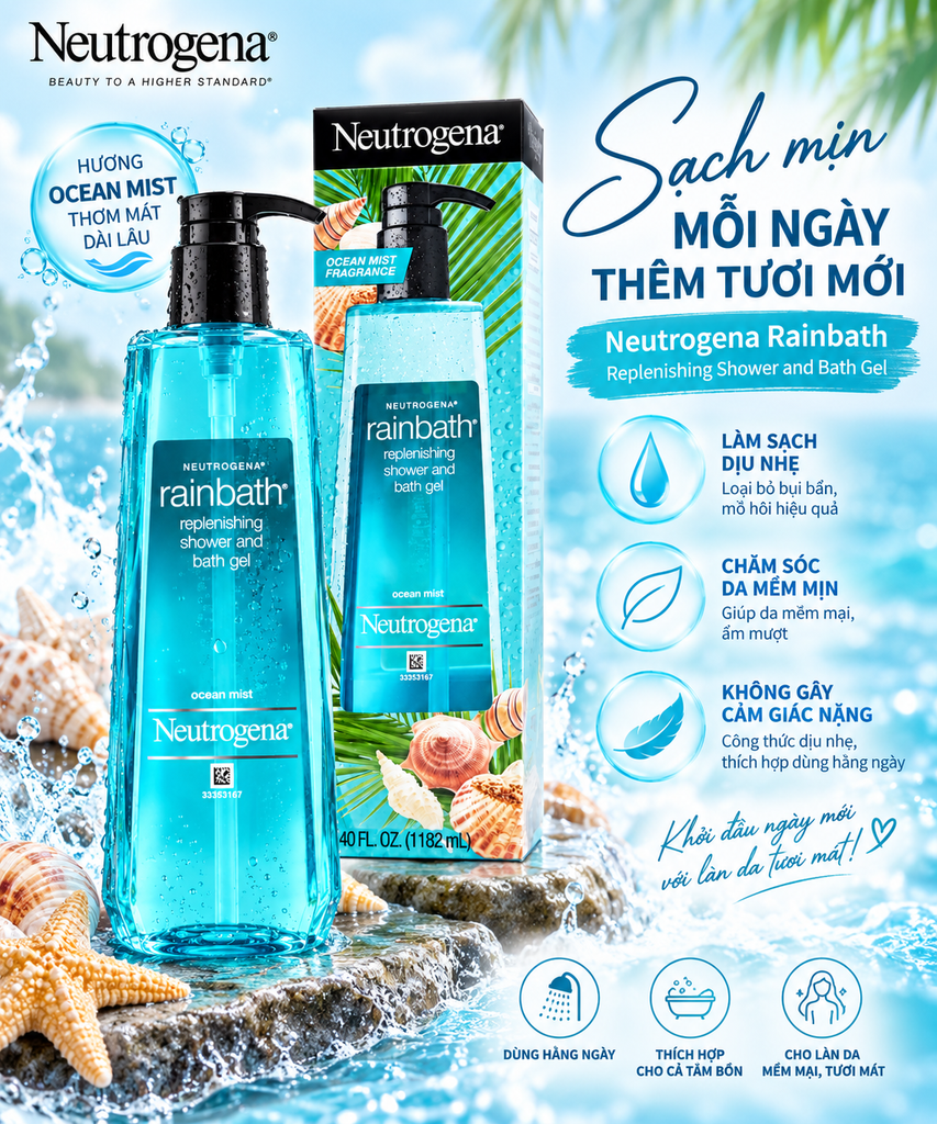 Sữa Tắm Neutrogena - 1182ml