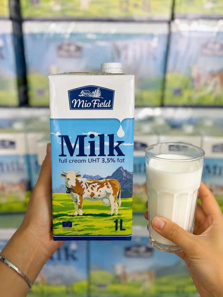 Sữa Tươi Nguyên Chất Tiệt Trùng Ba Lan Mio Field - 1 Lít