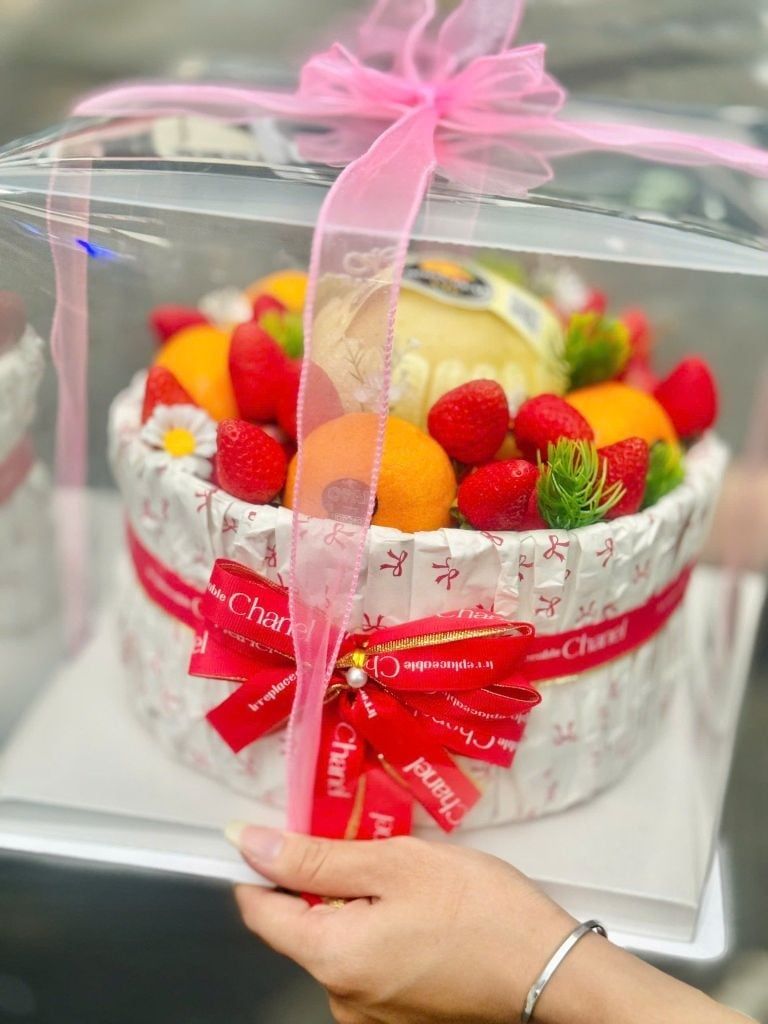 Set Quà Tặng Nàng 14/2 – Set Bánh Kem Trái Cây Ngọt Ngào