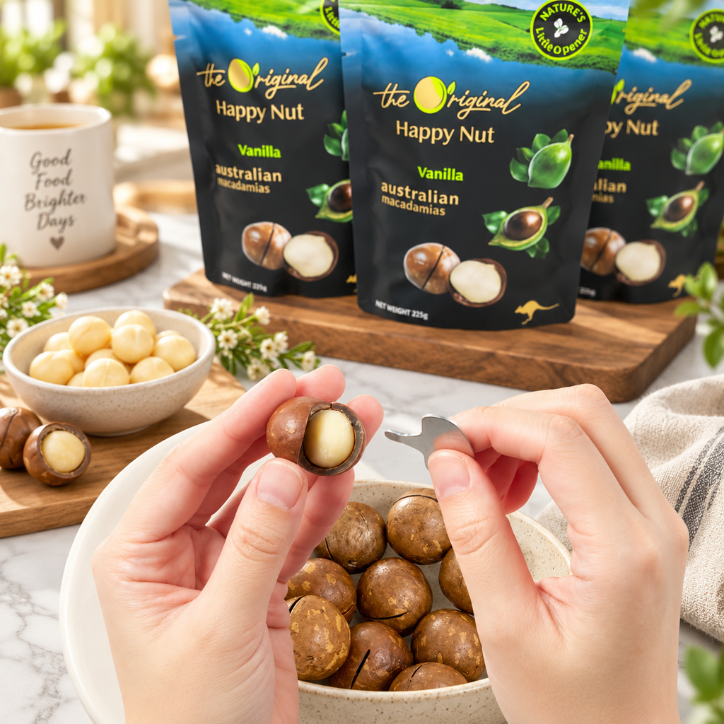 Hạt Macca Úc Vị Vanilla The Original - 225g